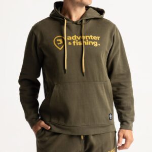 Adventer & fishing Bavlněná mikina Khaki - L