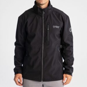 Adventer & fishing Softshellová bunda Black - L