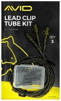 Avid Carp Montáž Na Olova Outline Lead Clip Tube Kit