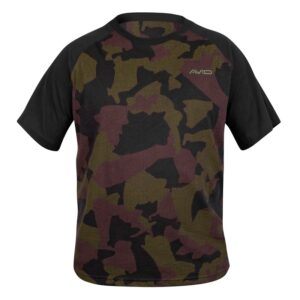 Avid Carp Tričko Distortion Camo Lite T-Shirt Velikost: XXL