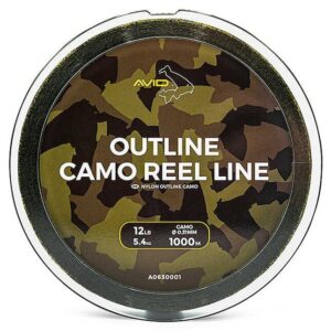 Avid Carp Vlasec Outline Camo Reel Line 1000 m Varianta: 12lb