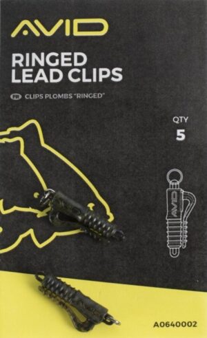 Avid Carp Závěska Outliner Ringed Lead Clips