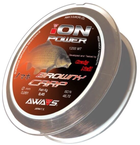 Awa-S Vlasec Ion Power Browny Carp 1200m - 0