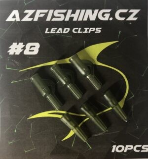 AzFishing Závěsky Lead Clips Velikost: #8