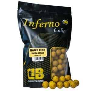 Carp Inferno Boilies Nutra Line Banán/Oliheň Hmotnost: 1kg