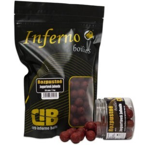 Carp Inferno Rozpustné Boilies Nutra Line Jogurtová Jahoda Hmotnost: 1kg