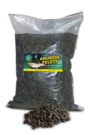 Chyť a pusť Amurové pelety 8mm 10kg