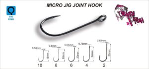 Crazy Fish Háčky Micro Jig Joint Hook 10 ks Počet kusů: 10ks