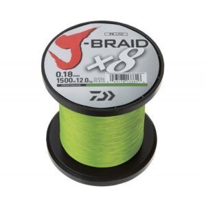 Daiwa Pletená Šnůra J-Braid X8 Chartreuse 1m Nosnost: 6