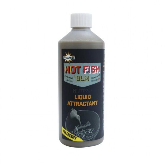 Dynamite Baits Liquid Attractant 500 ml Příchuť: Hot Fish&Glm