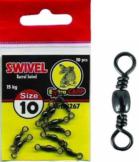 Extra Carp  Obratlík Barrel Swivel Velikost: 6