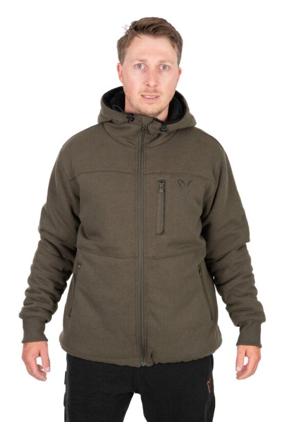 Fox Bunda Collection Sherpa Jacket Green & Black - L