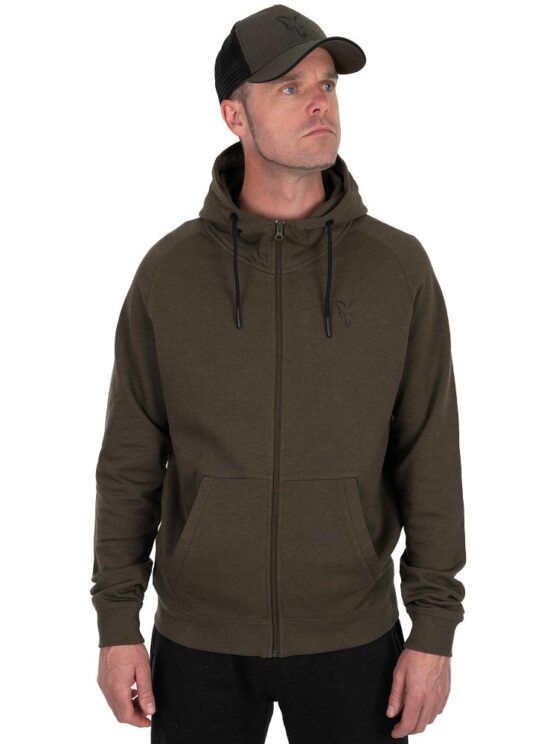 Fox Mikina Collection Lightweight Hoodie Green Black Velikost: 3XL