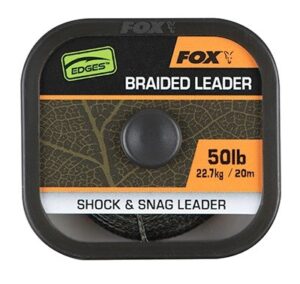 Fox Návazcová Šňůrka Naturals Braided Leader 20 m Varianta: 50lb