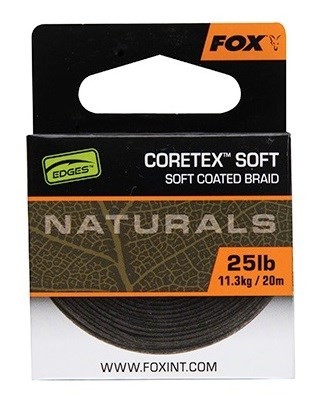 Fox Návazcová Šňůrka Naturals Coretex Soft 20 m Varianta: 25lb