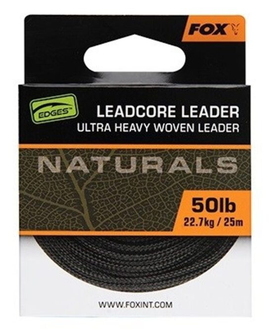 Fox Olověná Šňůra Naturals Leadcore 50lb - 25m