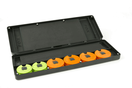 Fox Pouzdro na návazce F-Box Magnetic Disc & Rig Box System Large (velký)