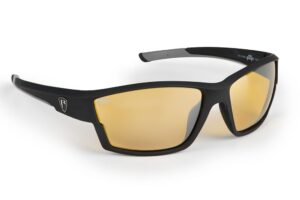 Fox Rage Brýle Matt Black Frame Sunglasses Amber Lense Wraps