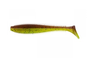 Fox Rage Gumová Nástraha Spikey Shad UV Green Pumpkin 1ks Délka cm: 9cm