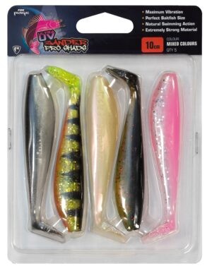 Fox Rage Gumová Nástraha Ultra UV Zander Pro Shads Mixed Colours Délka cm: 14cm