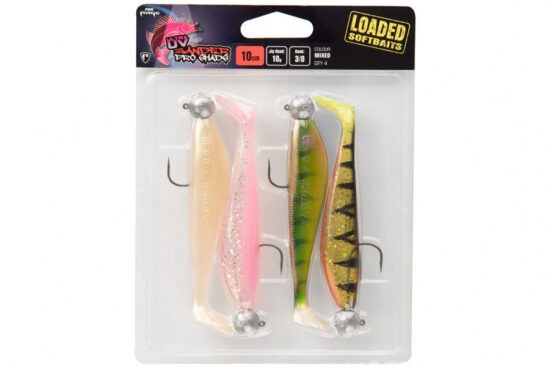 Fox Rage Gumová Nástraha Zander Pro Loaded Uv Mixed Colour Packs Hmotnost: 5g