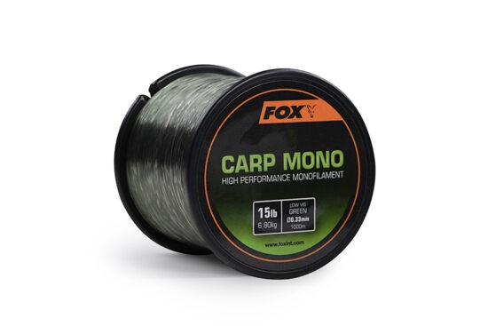 Fox Vlasec Carp Mono Low-Vis Green 1000m Nosnost: 12lb