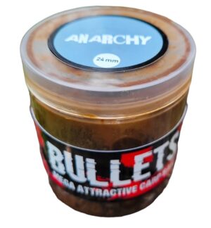 G.B.U. Dipované Boilies Bullets Anarchy-S Hmotnost: 200g