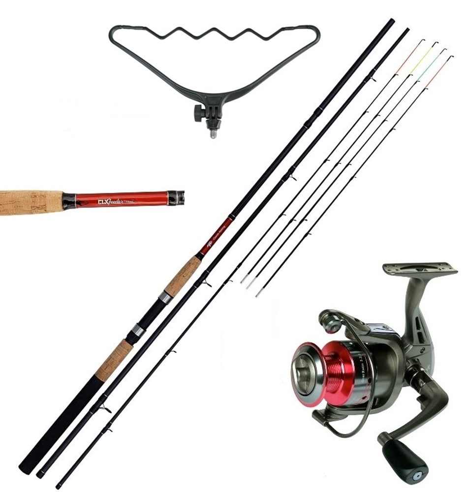 Giants Fishing Prut CLX Feeder TR 11ft Medium + hrazda + naviják zdarma!