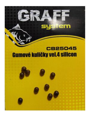 Graffishing Gumové kuličky vel.4 silikonové