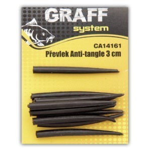 Graffishing Převlek Anti-tangle 5 cm Varianta: 3 cm černá