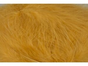 Hends Peří Marabou Straw Yellow