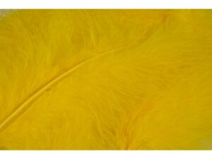 Hends Peří Marabou Yellow