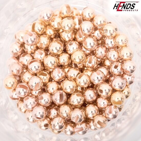 Hends Tungstenové Hlavičky Tungsten Beads Rose Gold Small Slot Počet kusů: 10ks