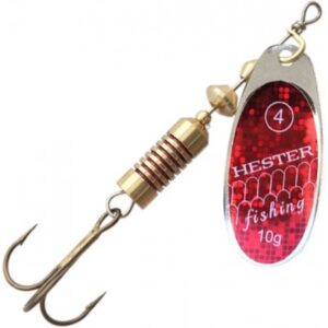 Hester Fishing Třpytka Osprey Red Hmotnost: 4g