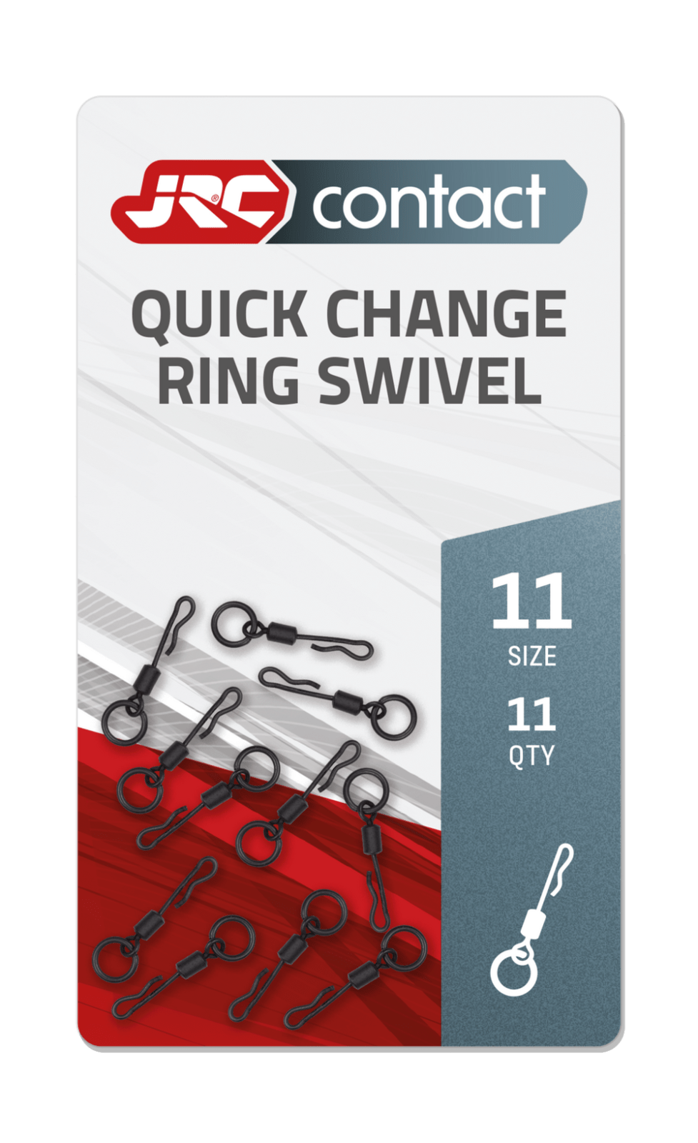 JRC Obratlík Quick Change Ring Swivel 11ks Počet kusů: 11ks