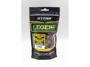 Jet Fish Boilie Extra Tvrdé Legend Range Kořeněný Tuňák - Broskev Průměr: 20mm