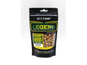 Jet Fish Boilie Legend Range Žlutý Impuls Ořech Javor Hmotnost: 200g