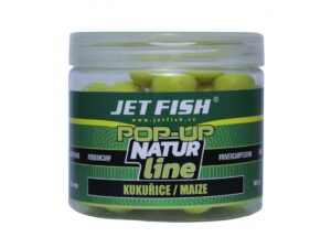 Jet Fish Boilie Natur Line POP UP Kukuřice Průměr: 12mm