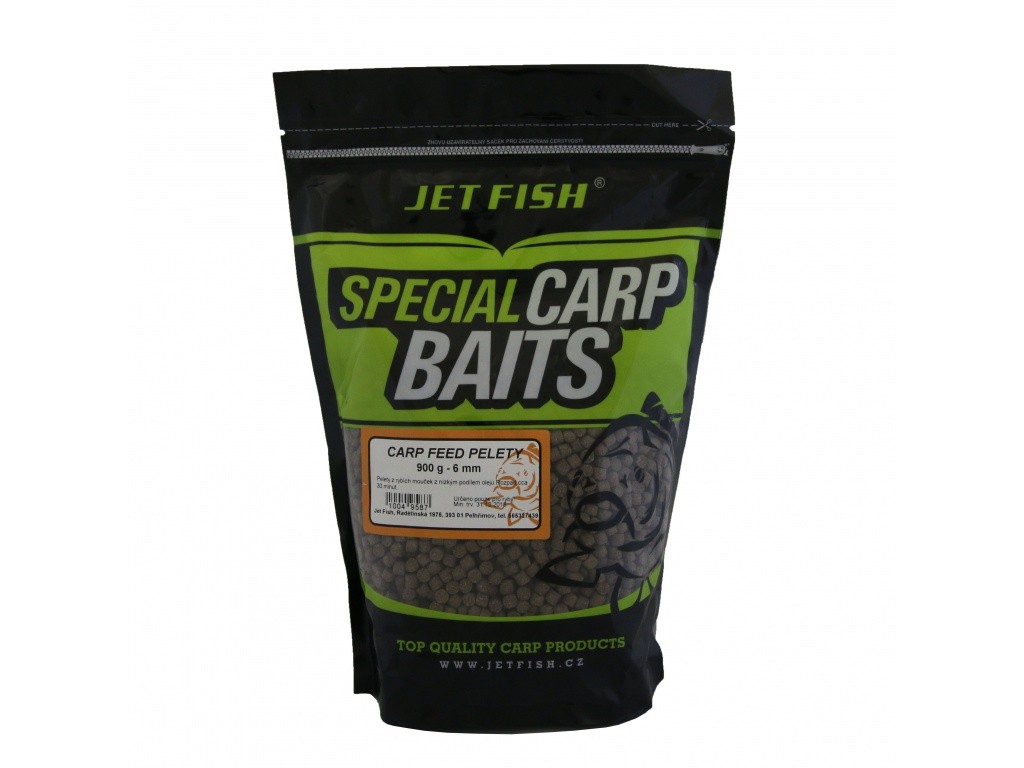 Jet Fish Pelety Special Carp Baits Carp Feed 900g 6mm Hmotnost: 900g