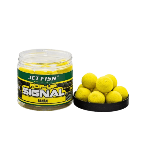 Jet Fish Plovoucí Boilie POP UP Signal Banán Hmotnost: 60g