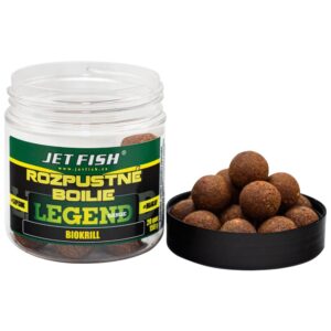 Jet Fish Rozpustné Boilie Legend Range Biokrill 250ml Průměr: 24mm