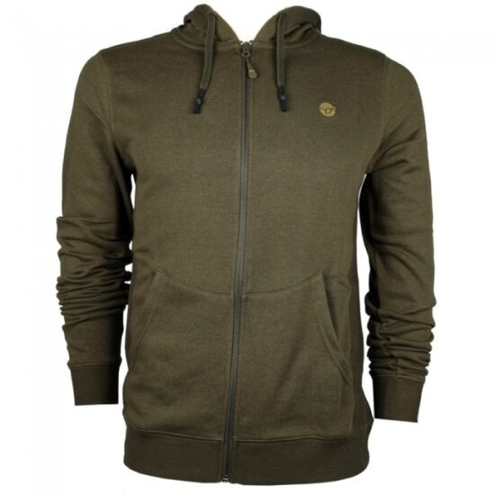 KORDA Mikina Kore Olive Zip Hoodie Velikost: M