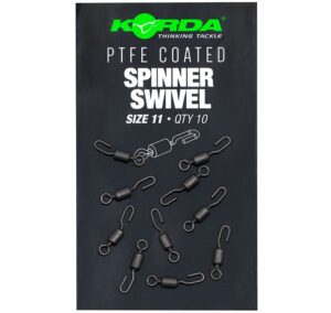 Korda Obratlík PTFE Spinner Swivel 8 ks Velikost 11