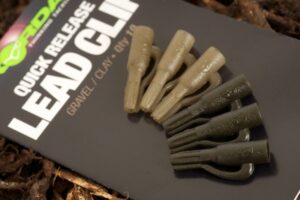 Korda Závěsky bez Olova Quick Release Lead Clips 10ks Varianta: Weed/Silt