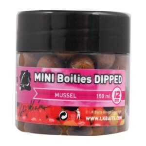 LK Baits Mini Boilies v Dipu Mussel 12mm 150ml Průměr: 12mm