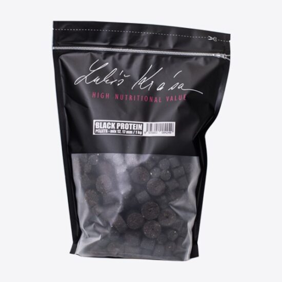 LK Baits Pelety Pellets Black Protein 1kg Hmotnost: 1 kg