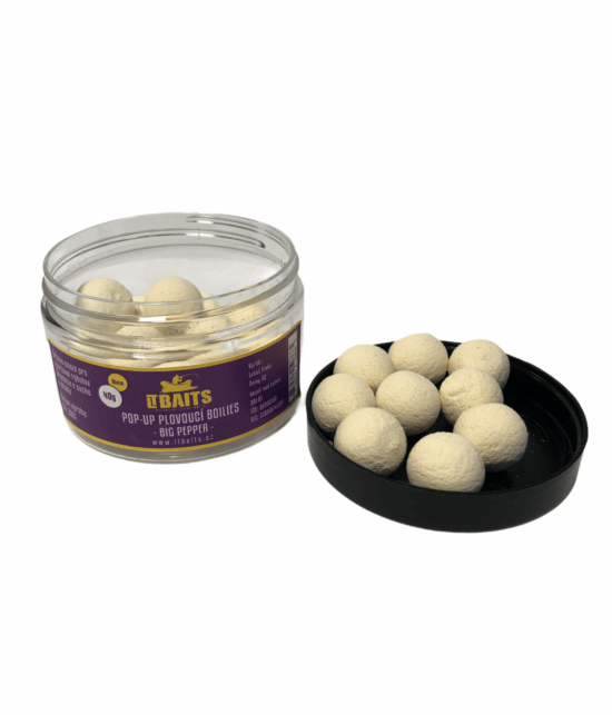 LT Baits LT Bait Pop Up Boilies Big Pepper 40g Hmotnost: 40g