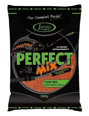 Lorpio Krmítková Směs Perfect mix 3kg Příchuť: Carp red