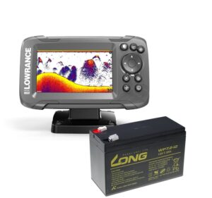 Lowrance Echolot HOOK² 4x GPS se Sondou Bullet Skimmer  + baterie ZDARMA