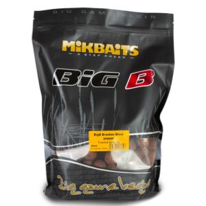 Mikbaits Boilie Big - BigB Broskev Black pepper 20mm 10kg